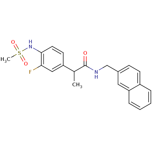 Chemical structure of BindingDB Monomer ID 50362808