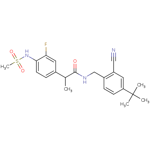 Chemical structure of BindingDB Monomer ID 50362809