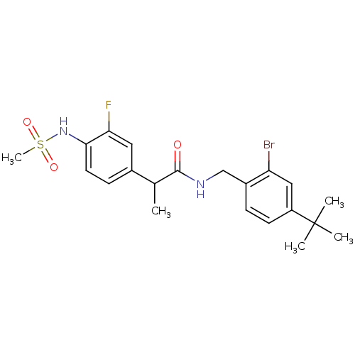 Chemical structure of BindingDB Monomer ID 50362810