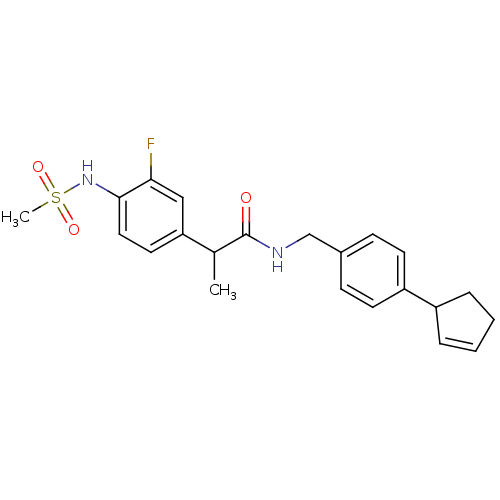 Chemical structure of BindingDB Monomer ID 50362814