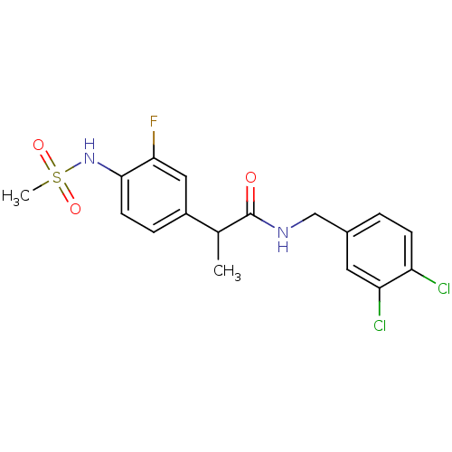 Chemical structure of BindingDB Monomer ID 50362820