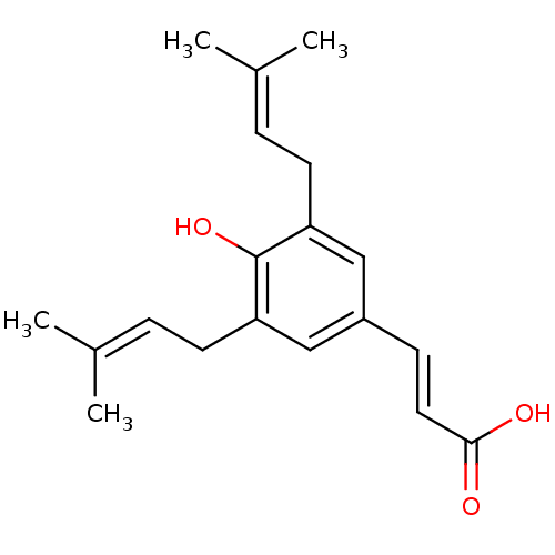 Chemical structure of BindingDB Monomer ID 50362836