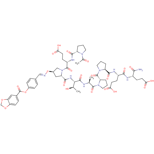 Chemical structure of BindingDB Monomer ID 50362891