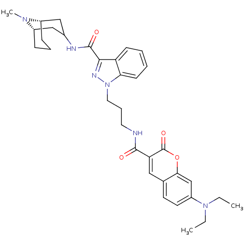 Chemical structure of BindingDB Monomer ID 50363284
