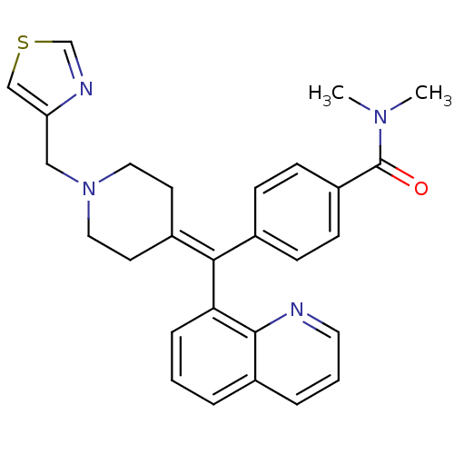 Chemical structure of BindingDB Monomer ID 50363344