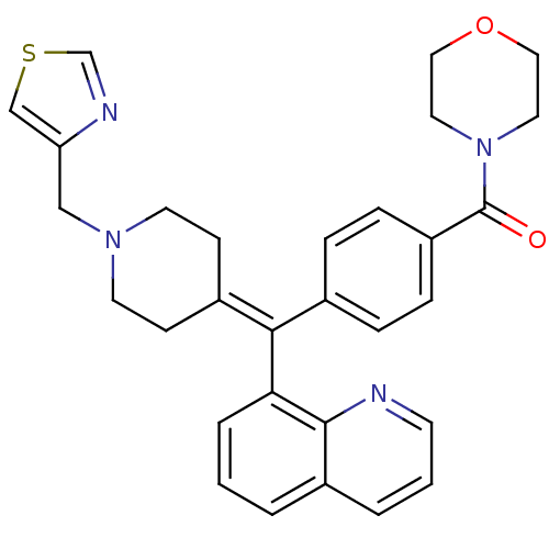 Chemical structure of BindingDB Monomer ID 50363345