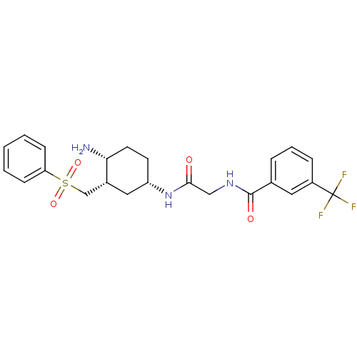 Chemical structure of BindingDB Monomer ID 50363414