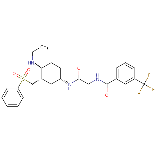 Chemical structure of BindingDB Monomer ID 50363423