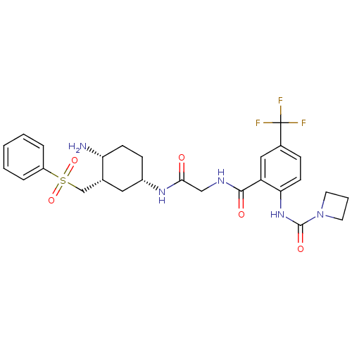 Chemical structure of BindingDB Monomer ID 50363430