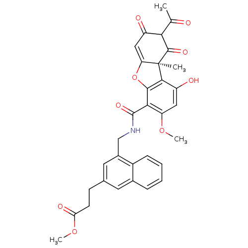 Chemical structure of BindingDB Monomer ID 50363442