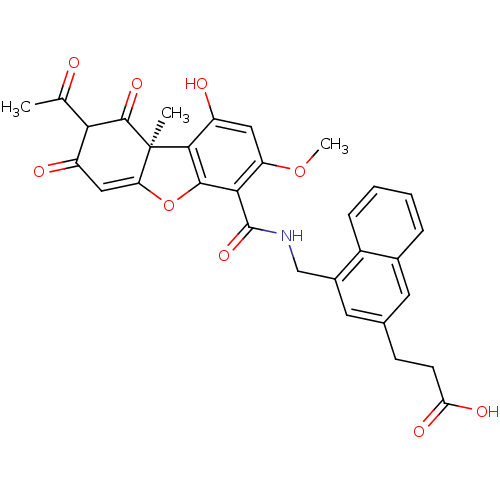 Chemical structure of BindingDB Monomer ID 50363443