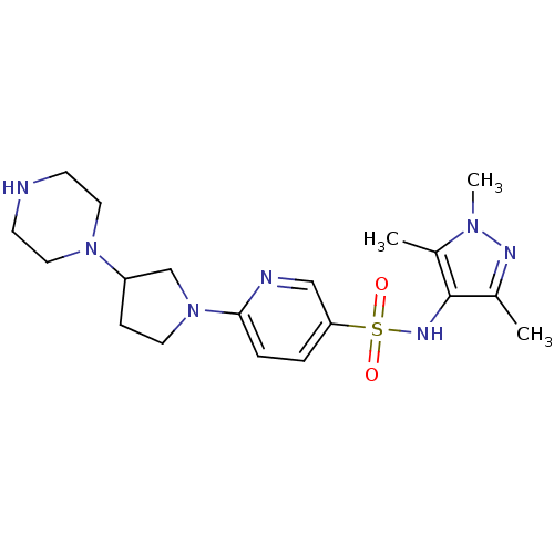 Chemical structure of BindingDB Monomer ID 50364126