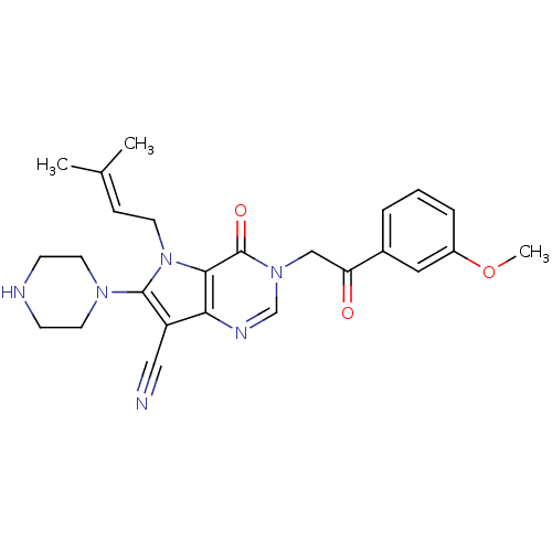 Chemical structure of BindingDB Monomer ID 50364145