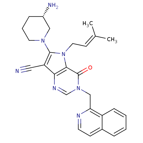 Chemical structure of BindingDB Monomer ID 50364156