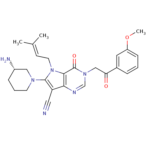 Chemical structure of BindingDB Monomer ID 50364158