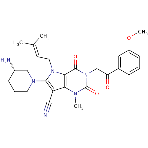 Chemical structure of BindingDB Monomer ID 50364171