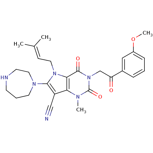 Chemical structure of BindingDB Monomer ID 50364179