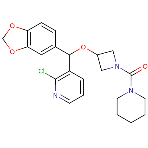 Chemical structure of BindingDB Monomer ID 50364245