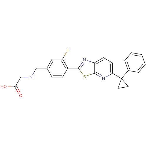 Chemical structure of BindingDB Monomer ID 50364421