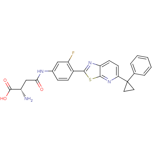 Chemical structure of BindingDB Monomer ID 50364430