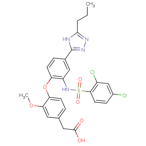 Chemical structure of BindingDB Monomer ID 50364534