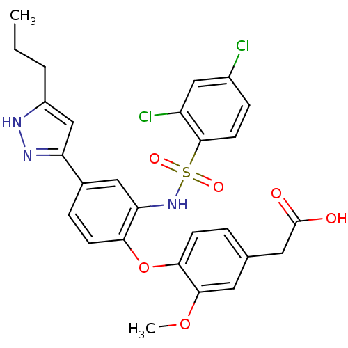 Chemical structure of BindingDB Monomer ID 50364536