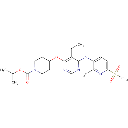 Chemical structure of BindingDB Monomer ID 50364555
