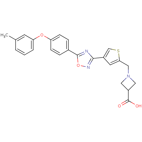 Chemical structure of BindingDB Monomer ID 50364602