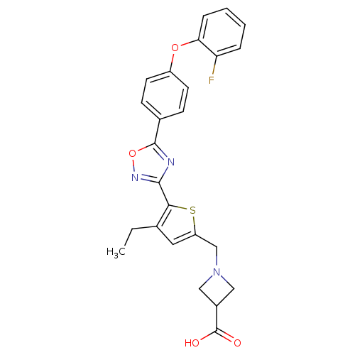 Chemical structure of BindingDB Monomer ID 50364612