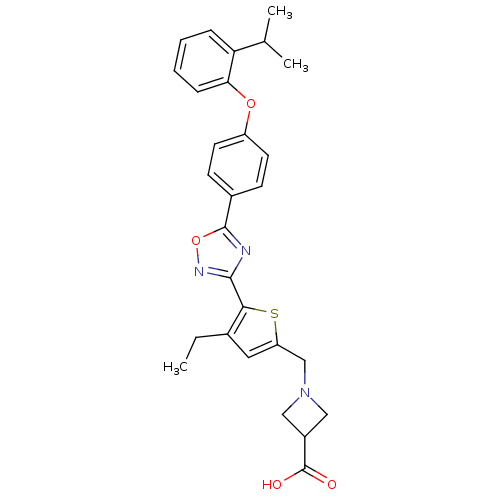 Chemical structure of BindingDB Monomer ID 50364619
