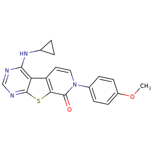 Chemical structure of BindingDB Monomer ID 50364714