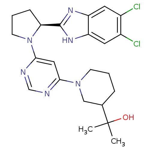 Chemical structure of BindingDB Monomer ID 50365009