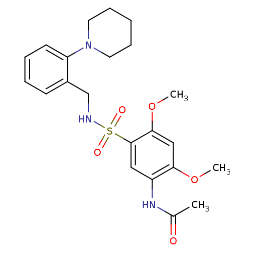 Chemical structure of BindingDB Monomer ID 50365091