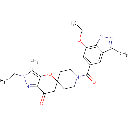 Chemical structure of BindingDB Monomer ID 50365284