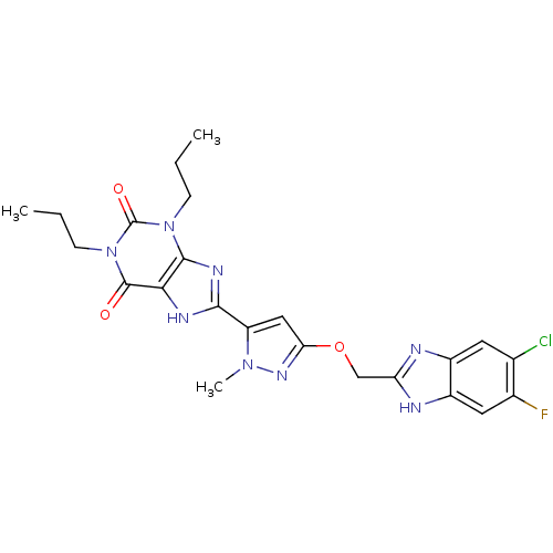 Chemical structure of BindingDB Monomer ID 50365303