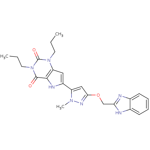 Chemical structure of BindingDB Monomer ID 50365318