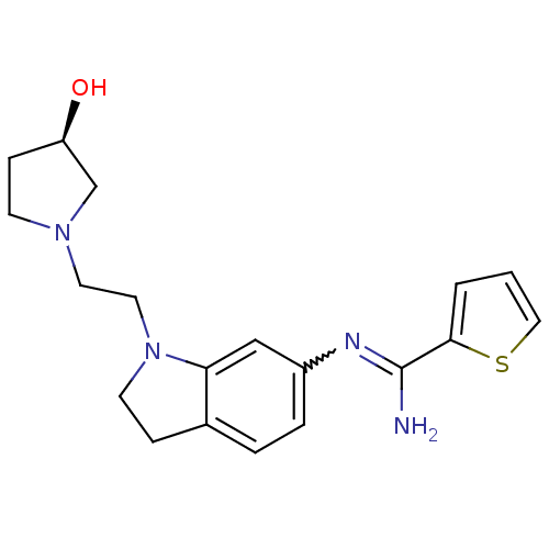 Chemical structure of BindingDB Monomer ID 50365334