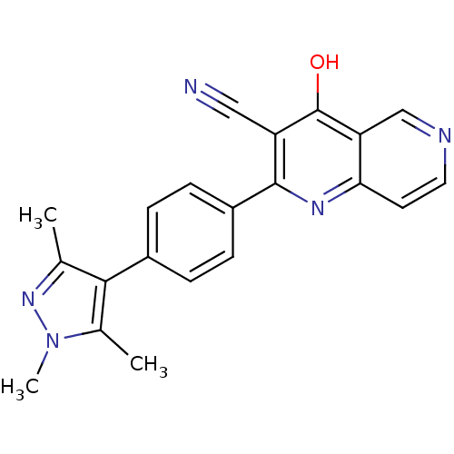 Chemical structure of BindingDB Monomer ID 50365500