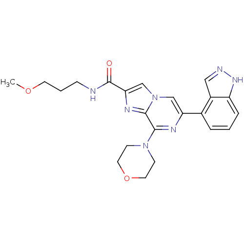 Chemical structure of BindingDB Monomer ID 50365517
