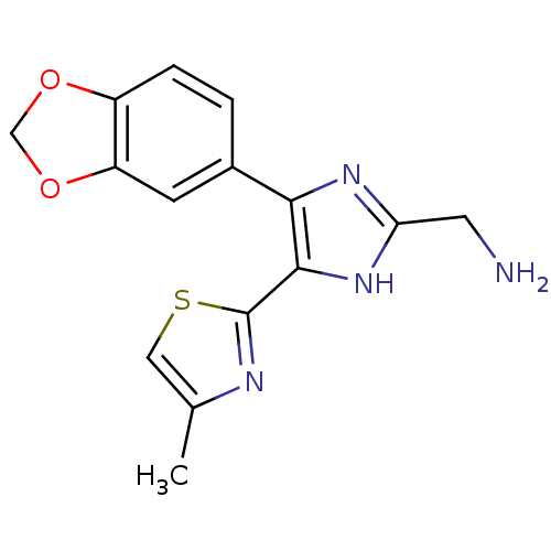 Chemical structure of BindingDB Monomer ID 50365534