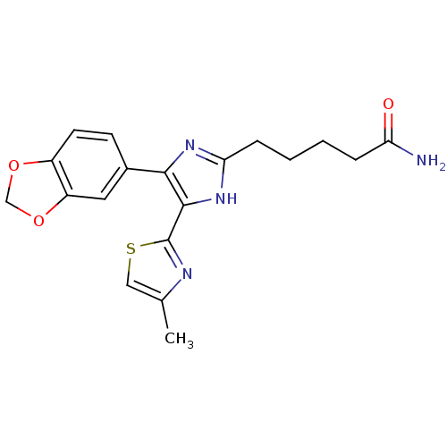 Chemical structure of BindingDB Monomer ID 50365547