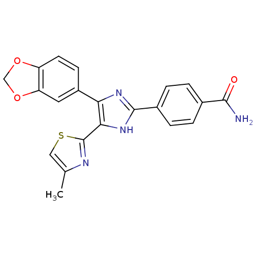 Chemical structure of BindingDB Monomer ID 50365555