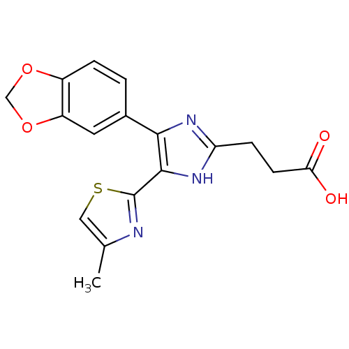 Chemical structure of BindingDB Monomer ID 50365557