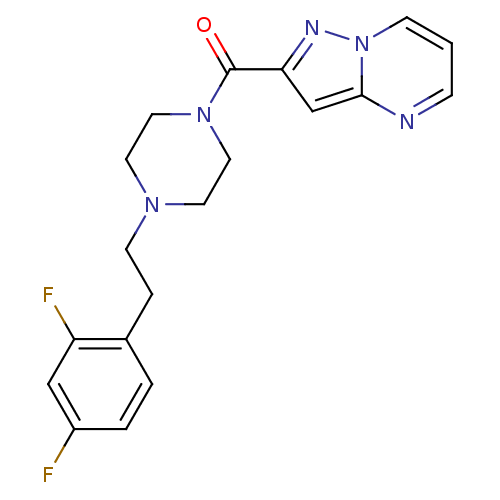 Chemical structure of BindingDB Monomer ID 50365576