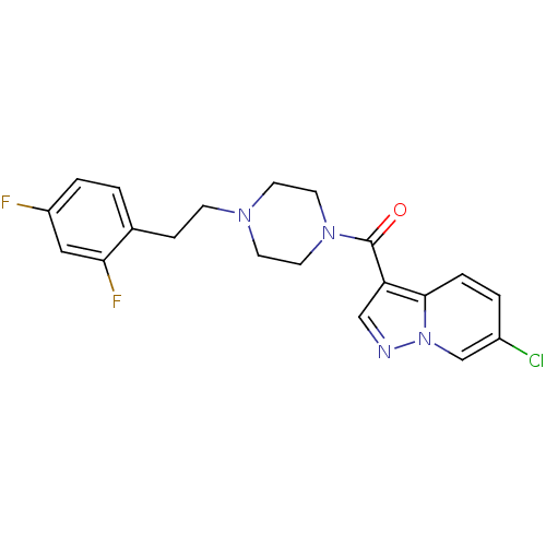 Chemical structure of BindingDB Monomer ID 50365584
