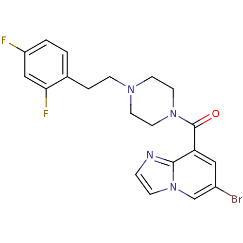 Chemical structure of BindingDB Monomer ID 50365587