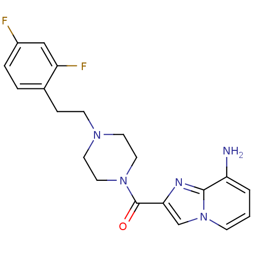 Chemical structure of BindingDB Monomer ID 50365593
