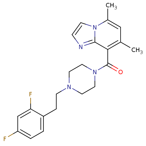 Chemical structure of BindingDB Monomer ID 50365594