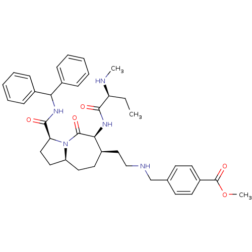 Chemical structure of BindingDB Monomer ID 50365844