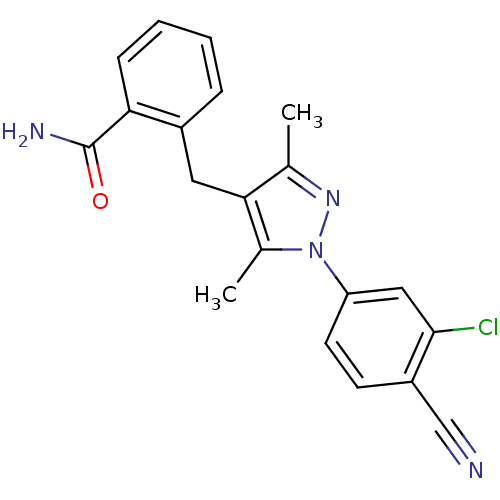 Chemical structure of BindingDB Monomer ID 50366214